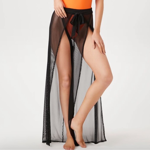 Forever 21 Mesh Swim Cover Up Bottom - Picture 1 of 3